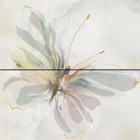 Panel Onyx butterfly light green+500+500