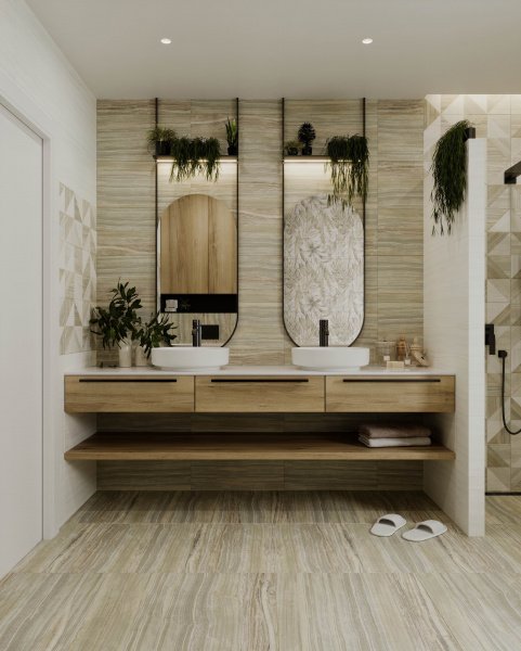 Palissandro 300х600. Интерьер 1