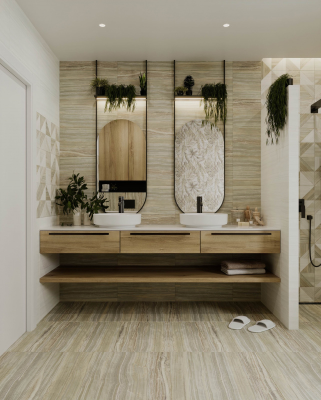 Palissandro 300х600. Интерьер 1