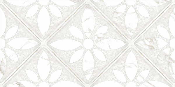 Плитка Декор Alcazar Fresco белый 300 х 600 (4)