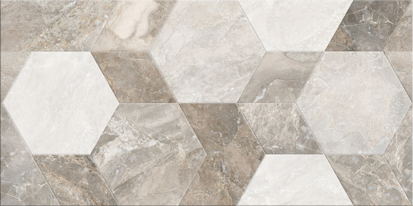 Плитка декор Antique  бежевый 300 x 600 (3)