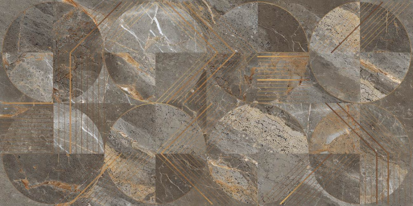 Декор Averno коричневый 25x50 (2)